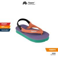 ราคา รองเท้าแตะของ Fipper Todd Getah Purple (Mystery) / Green (Genoa) / Peach (ทองแดง) - Fipper Todds Sandal Rubber Purple (Myste (18789104988)