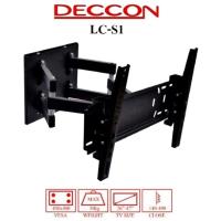 ราคา ขาแขวนทีวี LED,LCD 26"-47" แบบติดผนัง ปรับก้มเงย ยืดหด หันซ้ายขวาได้ DECCON รุ่นLC-S1(ได้ถึง55”ถ้ารูยึดห่างไม่เกิน40ซม.) (1503747855)