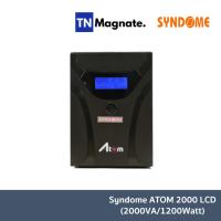 ราคา [เครื่องสำรองไฟ] Syndome ATOM-2000 LCD (2000VA/1200Watt) (20572629315)