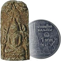 ราคา พระท่าเรือพิมพ์เล็ก หลวงพ่อชู วัดมุมป้อม จ.นครศรีธรรมราช ปี ๒๕๐๐ เนื้อผงผสมแร่ (18977067146)