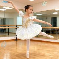 ราคา ครอบครัว บัลเล่ต์ตู, เลื่อมสีขาวเด็กชุดบัลเล่ต์, แฟชั่นแชมเปญพรรคชุดเครื่องแต่งกายเต้นรําสมัยใหม่เด็ก (46852921136)