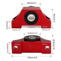 ราคา Engine Billet Motor Torque Mount Kit For 92-00 Honda Civic EG EK D15 D16 B16 B18 B20 engine mountin (48005650617)