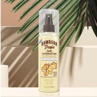 ราคา กันแดดสูตรบางเบา Hawaiian Tropic Silk Hydration Dry Oil Sunscreen Weightless Oil Mist SPF 30 ขนาด 148ml (8170266858)
