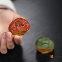 ราคา KNMSA] Creative Horned Frog Ornamen Purple Clay Tea Pet Fish Tank Original Landscape Decor โต๊ะน้ําชาตกแต่งชาสัตว์เลี้ยง Office Desktop Decor ศค (57700284015)