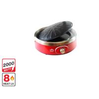 ราคา เตาไฟฟ้าบาร์บีคิว 2,000 วัตต์ แบรนด์ HOUSE WORTH รุ่น HW-IFG02 สีแดง (43704970656)