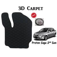 ราคา Proton Saga 2nd Gen 3D พรมปูพื้นรถยนต์ (พรม) (52006018899)