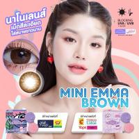 ราคา คอนแทคเลนส์ Mini Emma Brown มินิเอ็มม่า บราวน์ 0.00 - 6.00 ของแท้ 100% [สินค้าพร้อมส่ง] (24090979393)