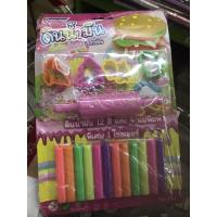 ราคา ของเล่นเด็ก ดินน้ำมันไร้สารพิษ กลิ่นหอมไม่ติดมือ มีอุปกรณ์พร้อม มี12สี (3553355386)