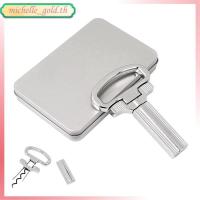 ราคา [THG2]Vintage Bottle Cork Puller สองง่ามไวน์เปิด Extractor สําหรับเก่าเปราะบาง 2 PRONG Corkscrew Sommelier Watter ชุดเครื่องมือ (41879032812)