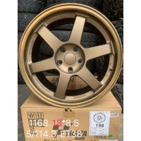 ราคา ล้อแม็กใหม่ TE37 น้ำตาล ก้านตรง งานYUSTA - ขอบ18 นิ้ว ( 18 x 8.5 x 5 รู*114.3 ) ET38 - หน้ากว้าง 8.5 x 8.5 (9213223796)