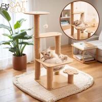 ราคา CAT CLUB คอนโดแมว ของเล่นแมว ที่นอนแมว เสาลับเล็บ หลุมอวกาศ 5 ชั้น (27173080965)