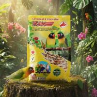 ราคา ทีม เลิฟเบิร์ด ค๊อกคาเทล Team Lovebird & Cockatiel Food 1 kg (53956329605)