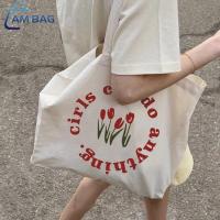 ราคา Totebag ผ้าแคนวาส ถุงผ้าสไตล์เกาหลี กระเป๋าสะพายไหล่แฟชั่น พิมพ์ลายเก๋ๆ มีกระดุม+ช่อง (43058607793)