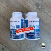 ราคา [แถมเพิ่มอีก 60 เม็ด] NUTRAKAL Fish Oil 90+90 แคปซูล แพคคู่ราคาพิเศษ (5218935390)