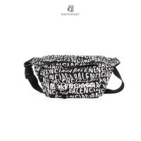 ราคา [ของแท้] BALENCIAGA WHEEL BELT BAG BLACK WHITE NYLON SHW มีใบรับประกัน ตรวจสอบได้ทุกใบ ✅ (27188804744)