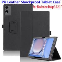 ราคา เคสสําหรับ Blackview Mega 3 12.1 นิ้ว 2025 เคสหนัง PU Stand Cover พร้อมสายคล้องมือ (44356395929)