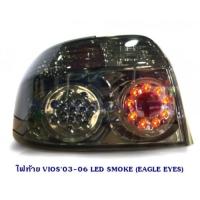 ราคา ไฟท้าย TOYOTA VIOS 2003-2006 LED SMOKE (EAGLE EYES) โตโยต้า วีออส 2003-2006 (7121281755)