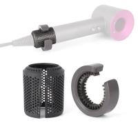 ราคา ฝาครอบตัวกรองไดร์เป่าผม พร้อมแปรงทําความสะอาด สีเทา สําหรับ Dyson Supersonic HD01 HD03 HD08 (25270733125)