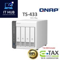 ราคา QNAP TS-433 NAS อุปกรณ์จัดเก็บข้อมูลบนเครือข่าย (HDD 4 BAY - ARM 4-CORE CORTEX-A55 - 4 GB) สินค้าประกันศูนย์ 2 ปี (25640896316)