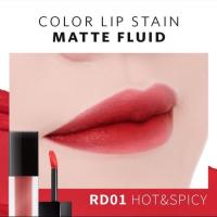 ราคา ส่งฟรี❗️A'pieu color lip stain matte fluid สี hot&spicy (670424608)