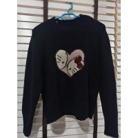 ราคา เสื้อไหมพรมสีดำ ลายคิตตี้ มีตำหนิตรงโบว์คิตตี้ (26841482382)