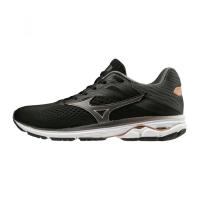 ราคา Mizuno รองเท้าวิ่งผู้ชาย Wave Rider 23 (2E) Wide | Black/Dark Shadow/Metallic Gold ( J1GC190451 ) (4720425101)