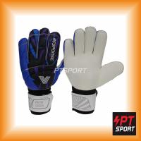 ราคา ถุงมือผู้รักษาประตู ถุงมือโกล์ VICTORY RESPONSE มี Figer Save สีน้ำเงิน (2814239243)