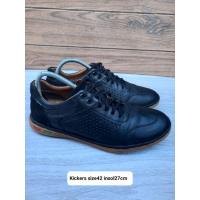 ราคา รองเท้าหนังมือสองยี่ห้อ Kickers ไซส์ 42 พื้นรองเท้า 27cm (28590299776)