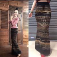 ราคา #กระโปรงหางปลาผ้ายืดสกินนี่ลายไทย #ลวดลายสวยงามโดดเด่น สวมใส่สบายไม่ร้อน ยืดหยุ่นกระชับเข้ารูป (2317276450)