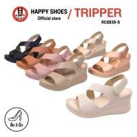 ราคา [ทริปเปอร์แท้100%ไซส์ 35-40ส้น 3 นิ้ว] TRIPPER รุ่น RC8835-5 รองเท้ารัดส้นสูงหญิง รองเท้าส้นเตารีดรัดส้นเพื่อสุขภาพ (29420332806)