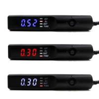 ราคา Universal Car Turbo Timer red/blue/white LED Digital Display for Turbo & NA Black and Silver Pen Co (47754186882)