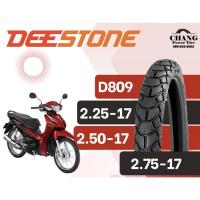 ราคา ยางมอเตอร์ไซค์ ยี่ห้อ DEESTONE รุ่น D809 ขนาด 2.25-17 , 2.50-17 , 2.75-17 ยางปีใหม่ T/T (40070758640)