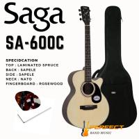 ราคา กีตาร์โปร่ง SAGA รุ่น SA600C (25232668153)