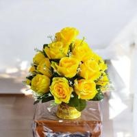 ราคา พานพุ่ม พานดอกไม้ประดิษฐ์ (ขนาดพาน12ซม.) พานพุ่มสักการะ พานพุ่มหน้าโต๊ะหมู่บูชา มีทุกสีสั่งทำได้นะคะ(ออกบิลเงินสดได้ค่ะ) (40962100343)