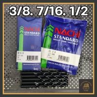 ราคา ดอกสว่านเจาะเหล็ก สแตนเลส NACHI 3/8 7/16 1/2 L501 (ราคาต่อ 1 ดอก) (24528885084)