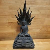 ราคา พระบูชา ปางค์นาคปรก Naga Buddha พระนาคปรก เจ้าคุณนร วัดเทพสิรินทร์ กทม. พ.ศ. 2513 (24805959300)