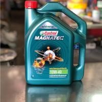 ราคา ถูกที่สุด น้ำมันเครื่อง Castrol Magnatec SAE 10W-40 เบนซิน 4+1 ลิตร (7141944066)