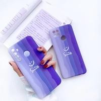 ราคา เคสวีโว่ Case Vivo Y53 Y55 Y71 เคสเนื้อกำมะหยี่ ลายสายรุ้งสีม่วง (57205524577)