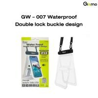 ราคา Gizmo Water Proof Double Lock Buckle Design IPX8 (GW-007) ซองกันน้ำสำหรับมือถือ หน้าจอไม่เกิน 7.2 นิ้ว (29431363026)