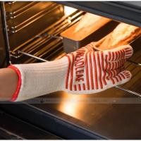 ราคา ถุงมือกันความร้อน แบรนด์ Breadleaf เคลือบซิลิโคนทนร้อน ถุงมือทำอาหาร ถุงมือ (16700556490)