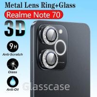 ราคา [คลังสินค้าพร้อม]เลนส์กล้องโลหะสําหรับRealme Note 70 7 0 T 70T Note70 Note70T RealmeNote70 RealmeNote70T 9H HDอลูมิเนียมโลหะผสมGlitter Diamondกล้องเลนส์ป้องกันฟิล์ม (26189807323)