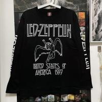 ราคา เสื้อยืดแขนยาวโลหะร็อคพิมพ์ลายวง Led Zeppelin (46856153479)