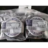 ราคา ฝาครอบดุมล้อ ตรงรุ่น รถเบนซ์ Mercedes Benz ลายช่อมะกอก ขนาดมาตรฐาน 7.5 CM ชุด มี 4 ชิ้นใส่ได้กับล้อ Benz , AMG , Brabus (23959741818)