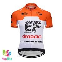 ราคา เสื้อจักรยานแขนสั้นทีม Cannondale 18 (03) สีส้มขาว (7387491875)