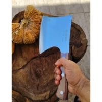 ราคา มีดสับกระดูก E80 ด้ามไม้ สับกระดูก ขวานทำครัว ปังตอสับกระดูก หนา 6.5 มิล (50102410080)