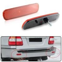 ราคา 2pcs รถด้านหลังกันชน Reflector ไฟเบรค shell ที่อยู่อาศัยไม่มีหลอดไฟสําหรับ Lexus LX470 สําหรับ Toyota Land Cruiser 100-Series/Cygnus (50603361194)