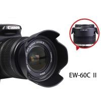 ราคา Bizoe EW-60C เลนส์ฮู้ดกล้อง Canon 18-55 มม. II 1300d1500d SLR 450D 500D 550D 600D 650d 58 มม. (16260452481)