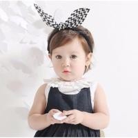 ราคา ที่คาดผมเด็ก ที่คาดผมเด็กอ่อน ที่คาดผมเด็กเล็ก เฮดแบนเด็ก เฮดแบนเด็กเล็กหูกระต่าย สีขาวดำ (661138716)