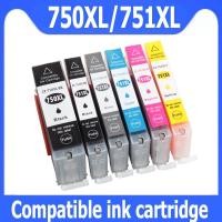 ราคา Canon PGI 750 CLI 751 ink PGI 750XL CLI 751XL black PGI750XL CLI751XL Ink Cartridge Compatible for MG5470 XL (8951475930)