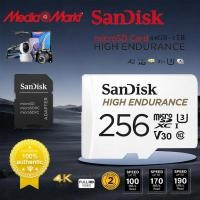 ราคา SanDisk High Endurance V30 U3 Class 10 microSD™ พร้อมอะแดปเตอร์ 32GB/ 64GB/ 128GB/ 256GB/ 512GB Max R: 100MB/s การ์ดหน่วยความจํา MicroSD การ์ดสําหรับ dashcam และโทรศัพท์และเกม (51156970417)